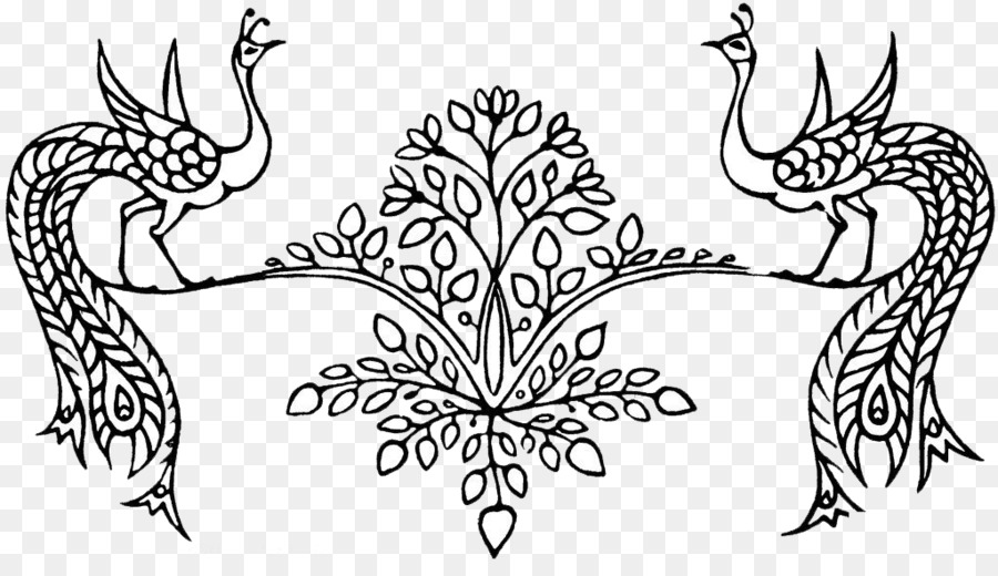900x520 Visual Arts Motif Fauna Flora Sketch - Sketch Branch
