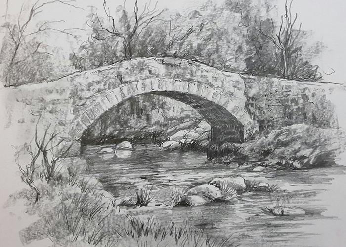 700x500 Your Pooh Sticks Bridge Live Sketches - Sketch Bridge