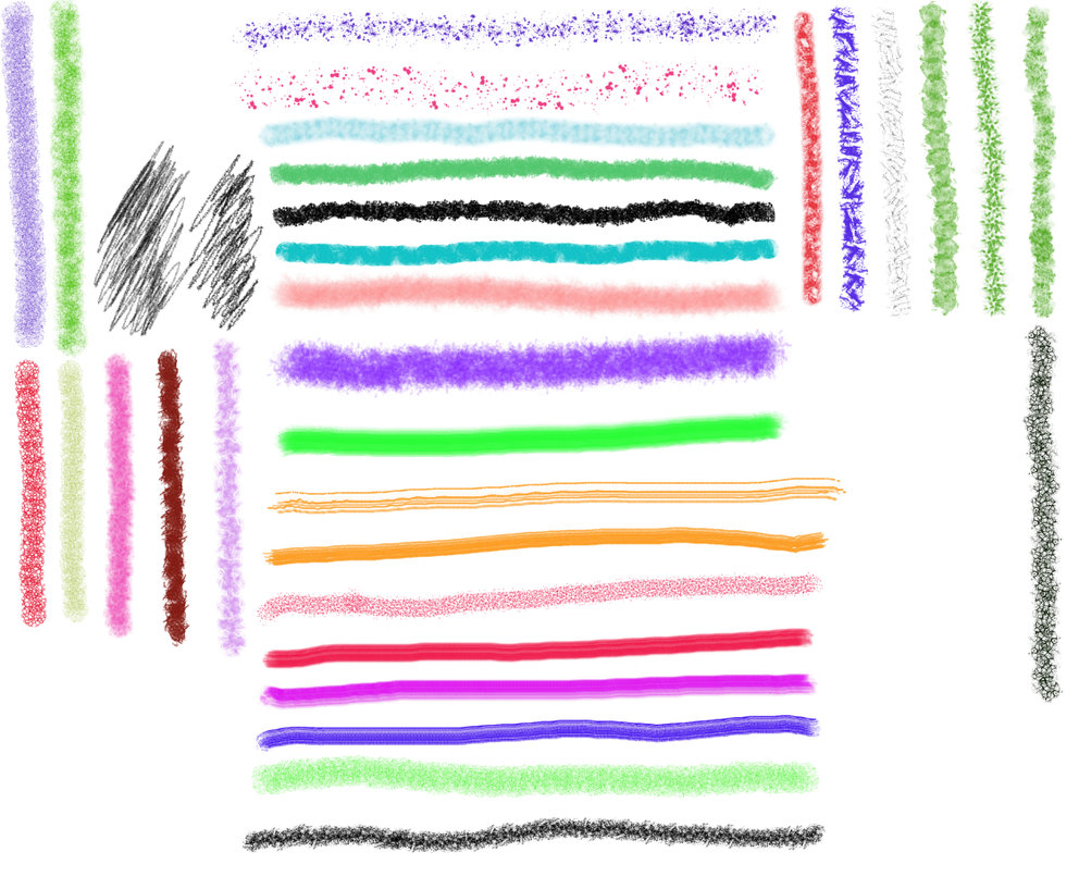 water color brushes firealpaca