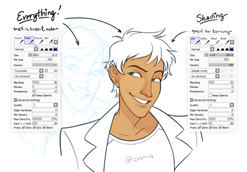 500x348 Paint Tool Sai Brushes - Sketch Brush Sai