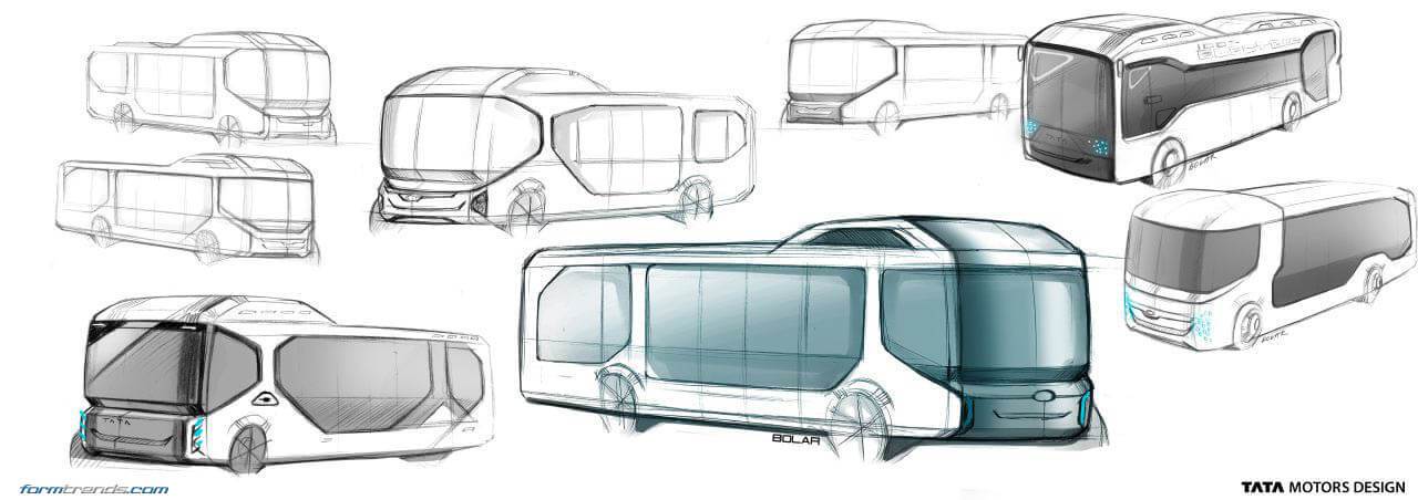 1280x452 Tata Ultra Electric Bus Concept Looks To Future Of Public Transport - Sketch Bus