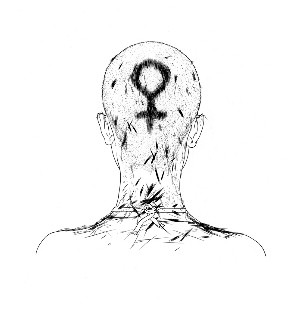 1000x1072 Buzz Cut - Sketch Buzz