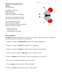 218x256 Sketch By Carl Sandburg - Sketch By Carl Sandburg