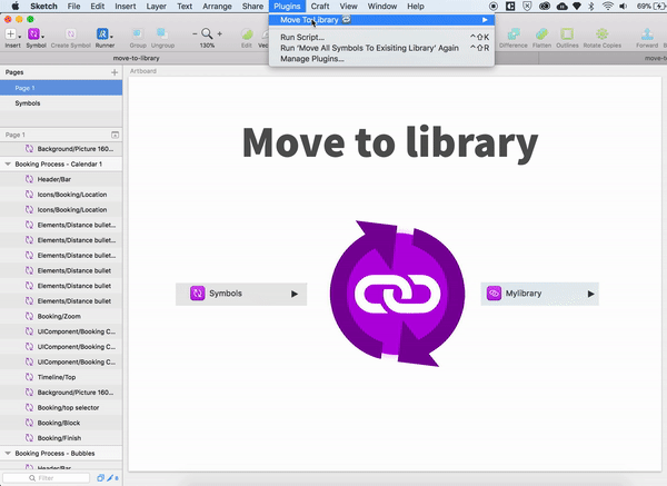 600x437 Move Your Symbols To Library Sketch Plugin Ahmed Abdelmageed - Sketch C
