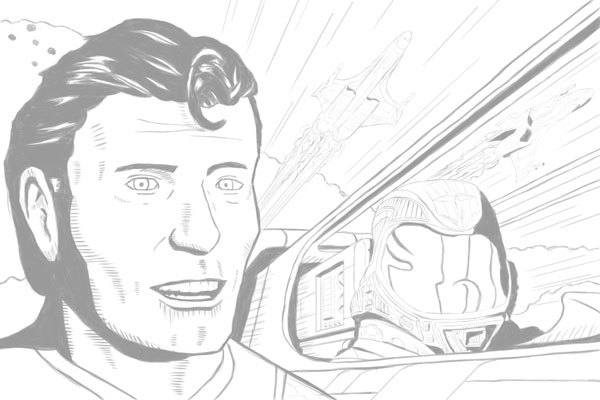 600x400 My Sketchbook Michael J. Barnes Illustrator Graphic Designer - Sketch C