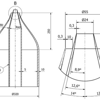 320x320 Cad Drawing Of The Air Supply System Following The Sketch In Fig.5 - Sketch Cad