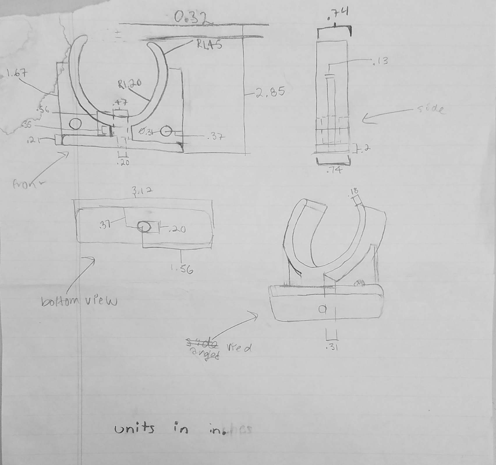1704x1596 Cad Design From Sketch Friarbots Team 3309 - Sketch Cad