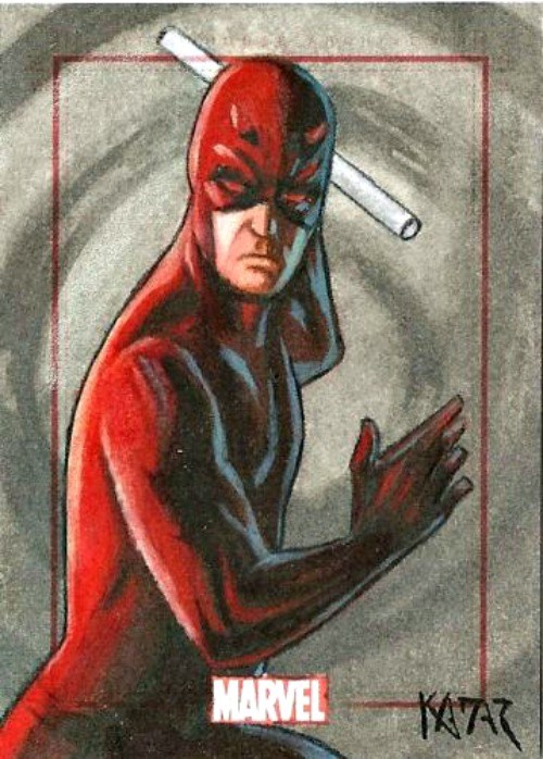 500x698 Sketch Card Artist Of The Day 63015 Artist Frank Kadar @marvel - Sketch Card Artist