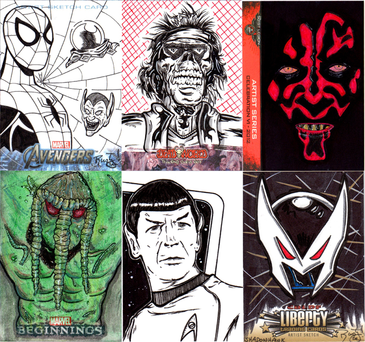 716x672 Sketch Card Fanatics Talk Rusty Gilligan - Sketch Card Artist