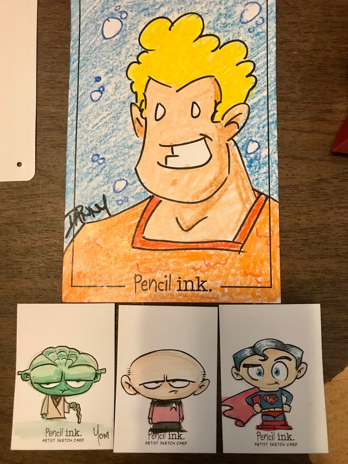 1200x1600 Philip A. Buck September 2017 - Sketch Card Size