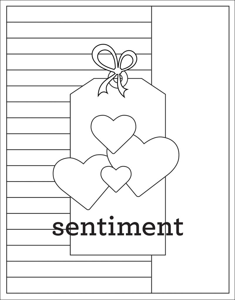 800x1022 Card Sketches Scrapbook Cards Today - Sketch Card Size