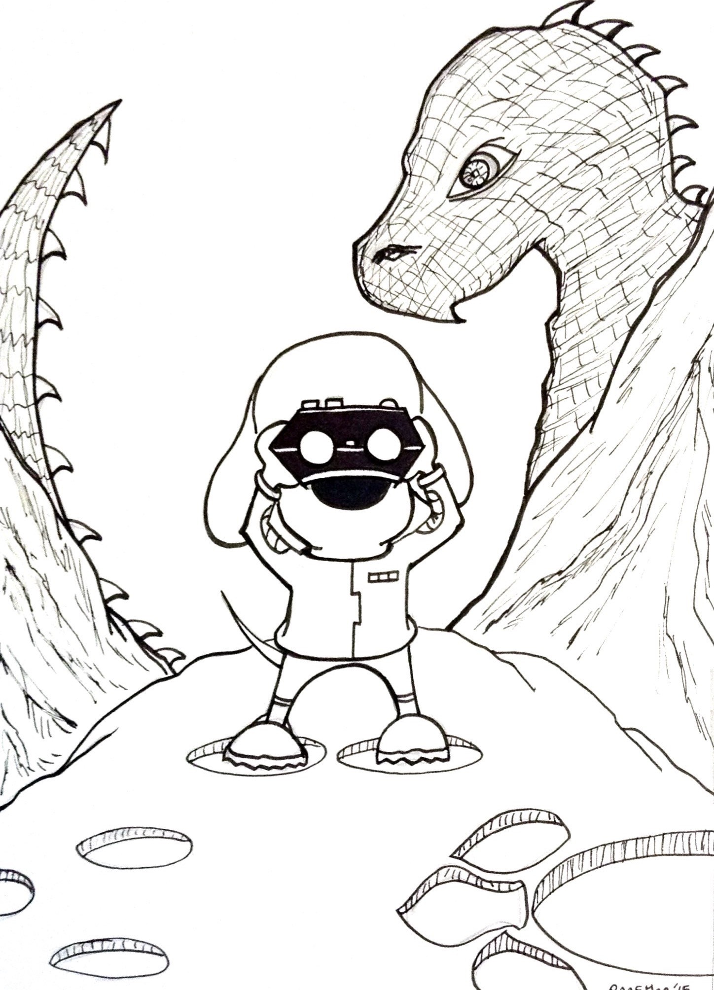 1448x2008 Rick Mcgee - Sketch Card Size