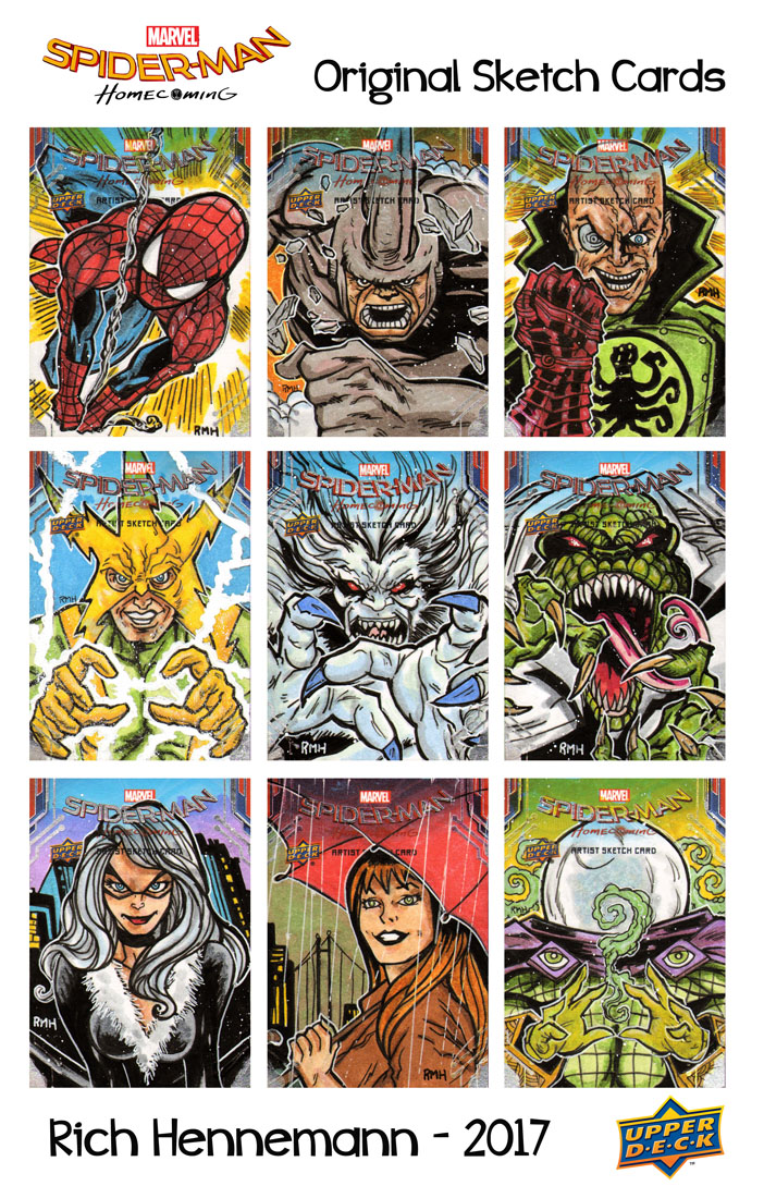 702x1100 Artofrichhennemann Sketch Cards - Sketch Cards