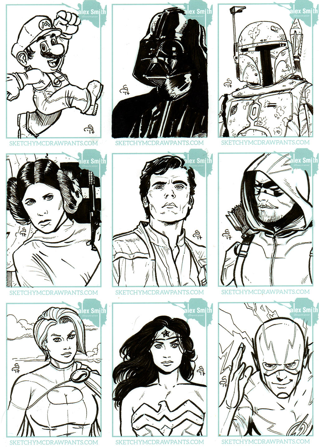 1024x1435 Sketch Cards Sketchy Mcdrawpants - Sketch Cards