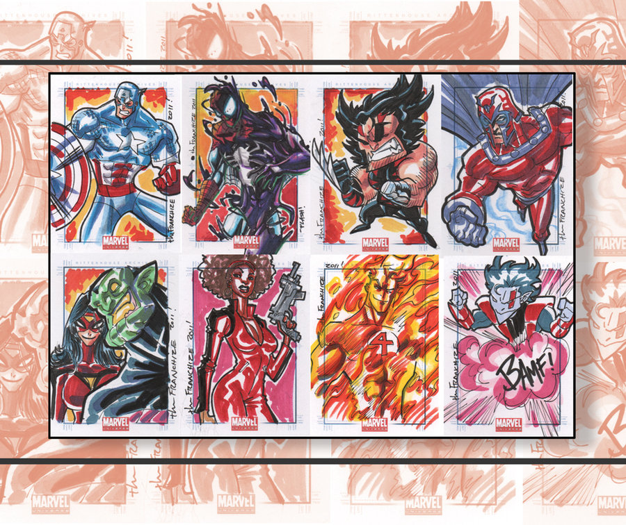 900x756 Thefranchize Live Marvel Universe Sketch Cards - Sketch Cards