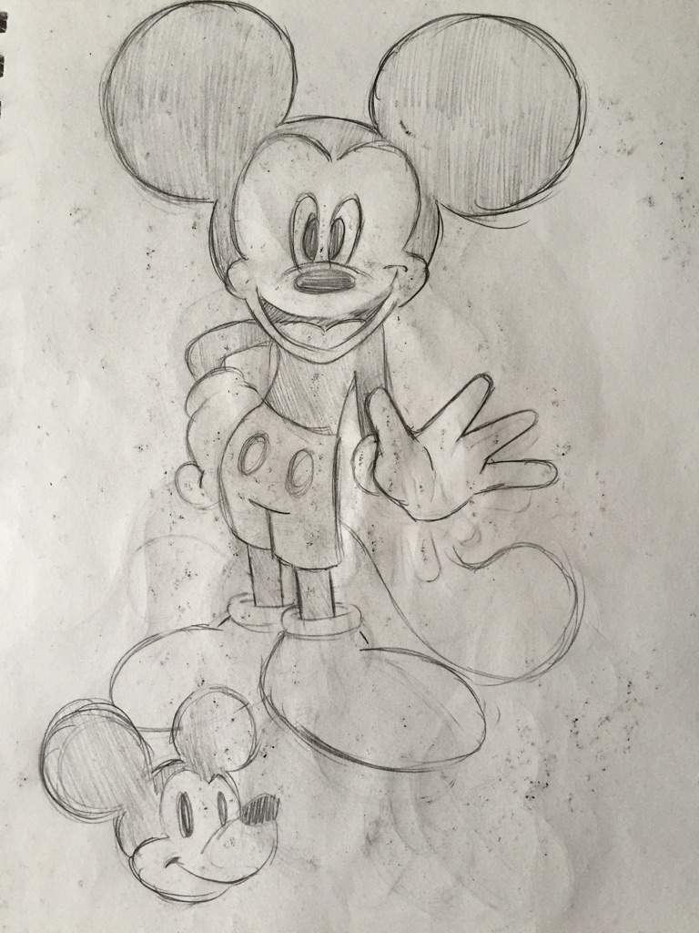768x1024 Mickey Mouse Sketches Cartoon Amino - Sketch Cartoon Me