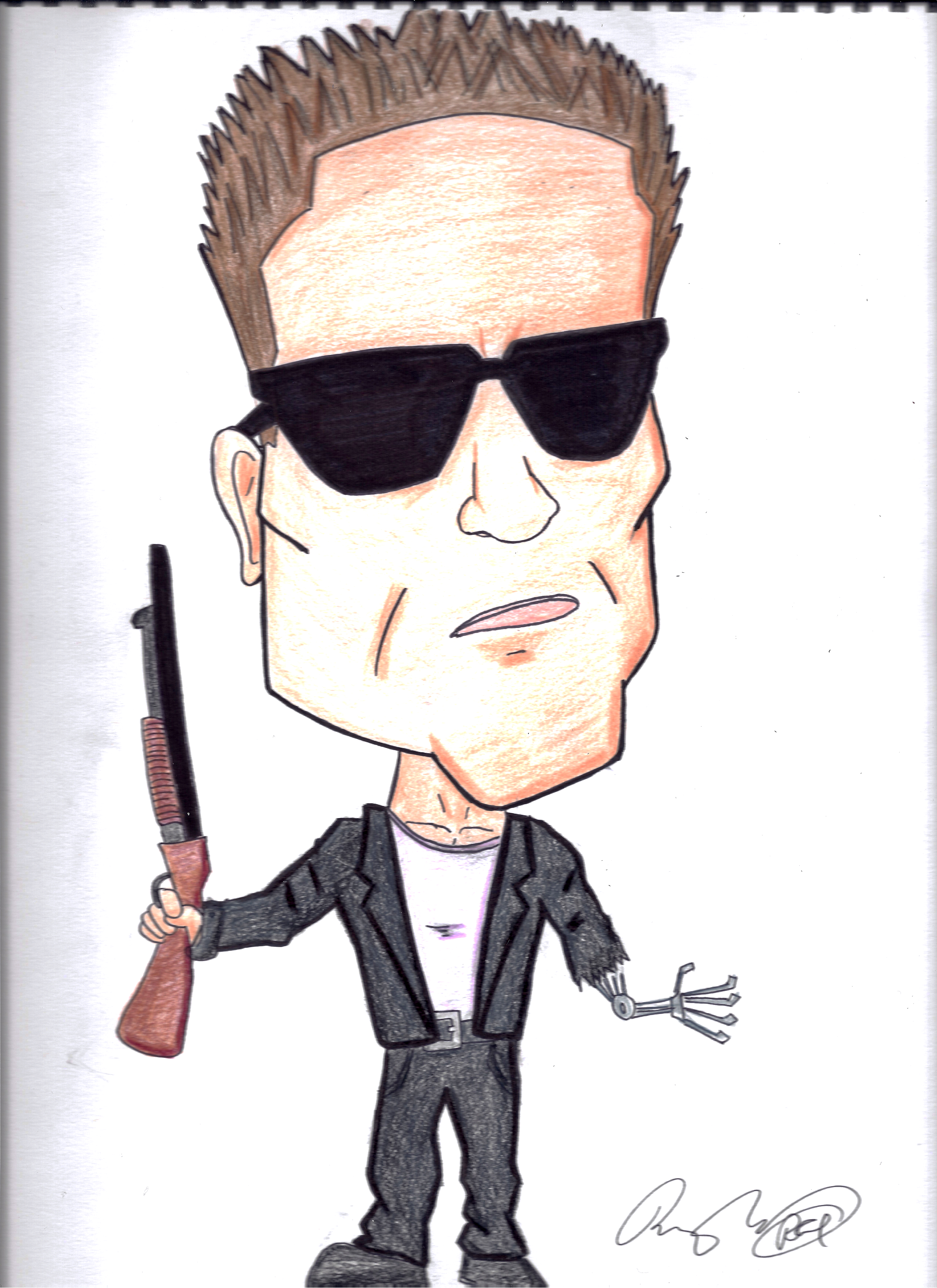 2545x3499 Movie Character Cartoon - Sketch Cartoon Me