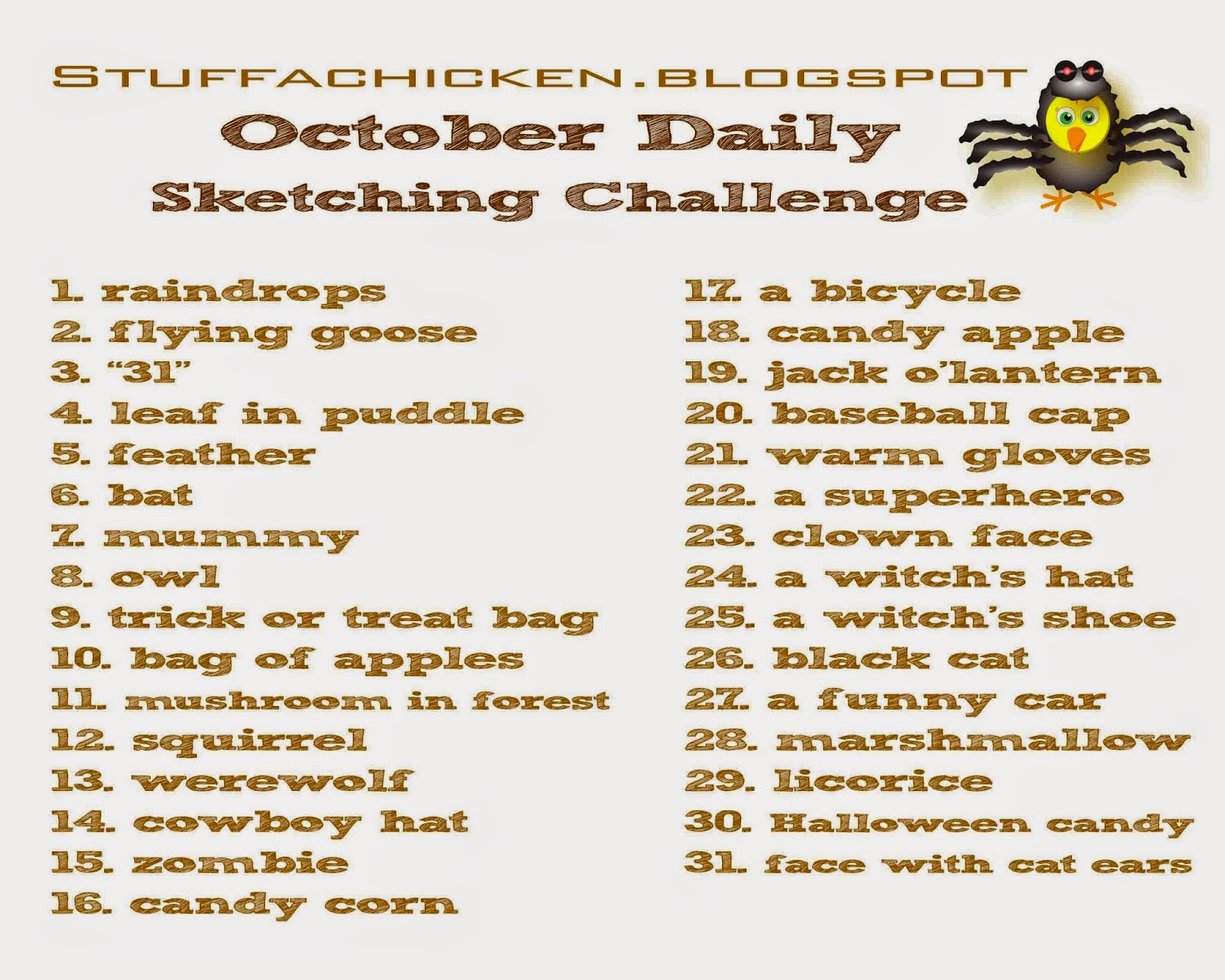 1600x1280 Gonna Stuff A Chicken October Sketch Challenge - Sketch Challenge