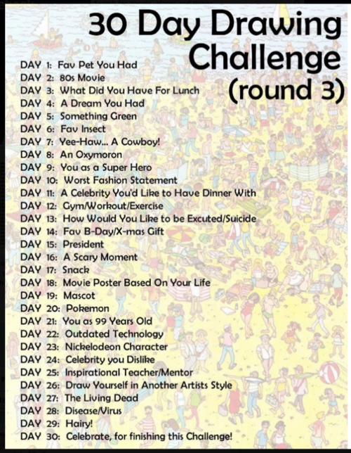 500x644 Daily Sketch Challenge - Sketch Challenge