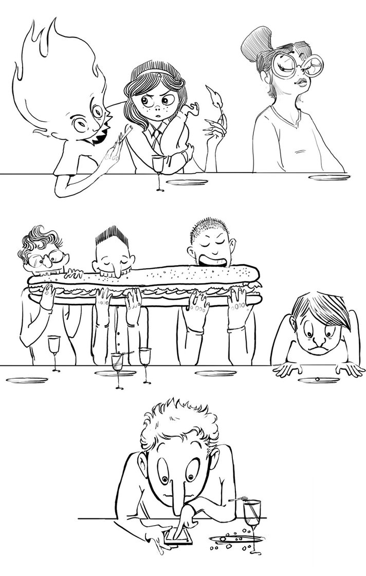 712x1121 Sketch For Swing Chef By Deevart - Sketch Chef