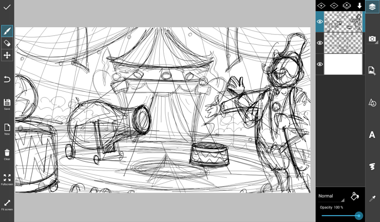 780x457 How To Draw A Circus Step By Step Tutorial - Sketch Circus