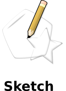 216x297 Sketch With Pencil Clip Art - Sketch Clipart