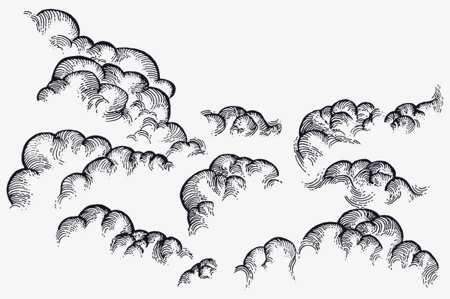 650x432 Sketch Creative Clouds, Sketch, Clouds, Material Png Image And - Sketch Cloud