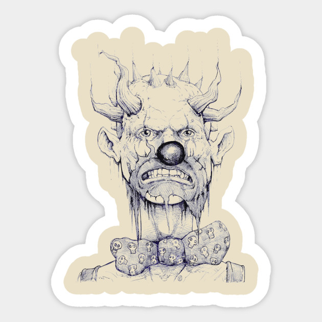 630x630 Clown Sketch - Sketch Clown