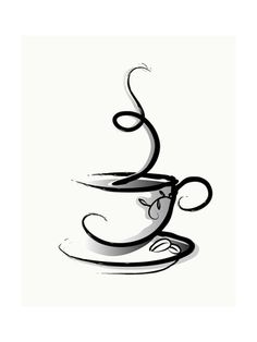 236x314 Sketch Doodle Coffee Cup Illustration Art Art Art - Sketch Coffee