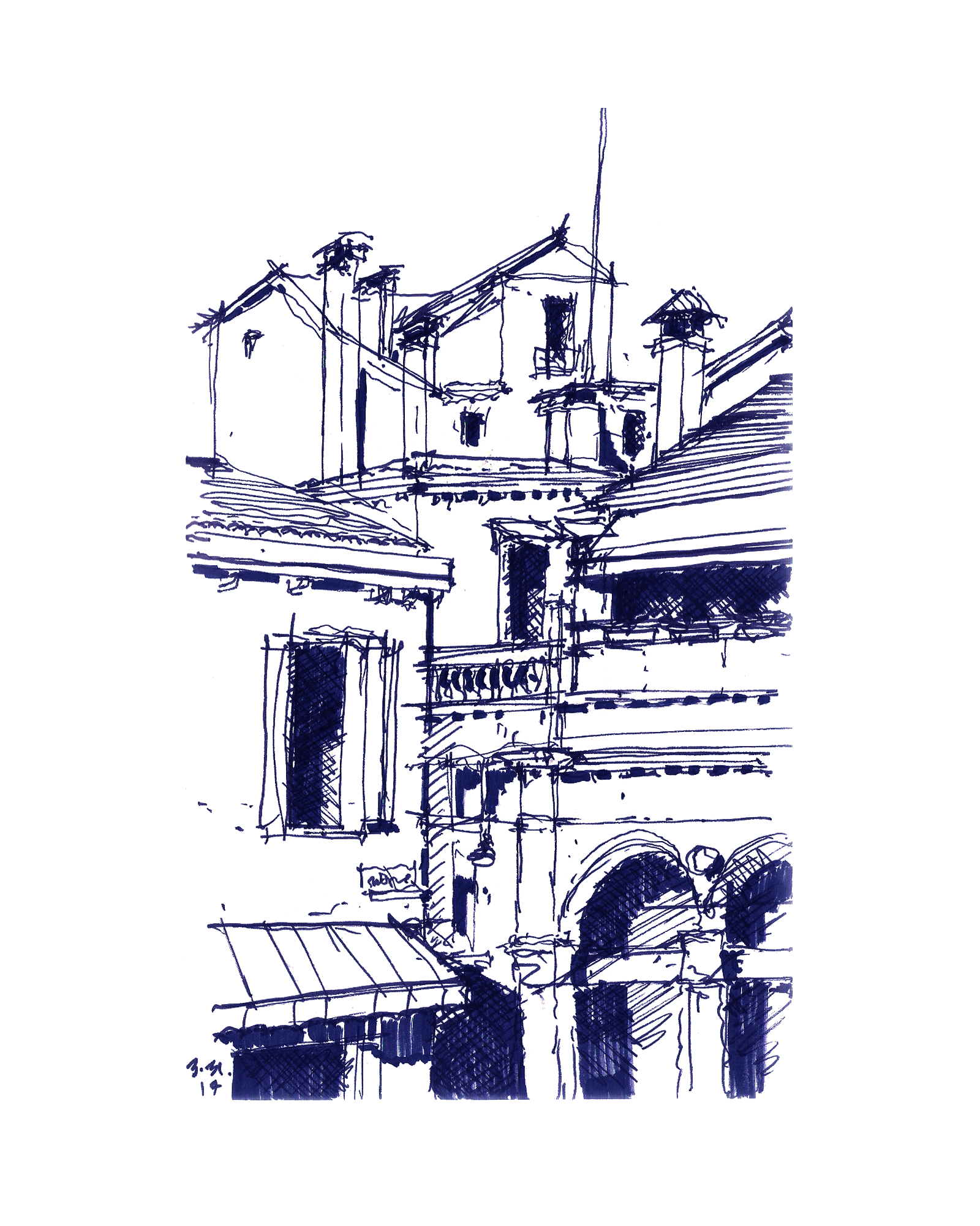 1600x2000 Sketches Of Venice Coffee With An Architect - Sketch Coffee