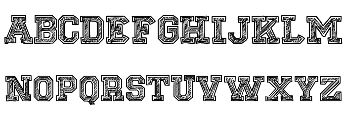 700x240 Sketch College Font Download - Sketch College Font