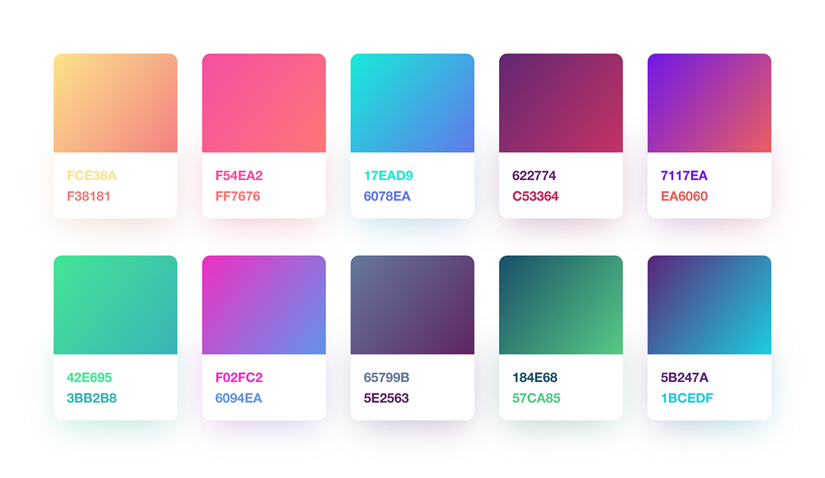 1200x696 Free Gradient Color Palette For Sketch Designers - Sketch Color Palette
