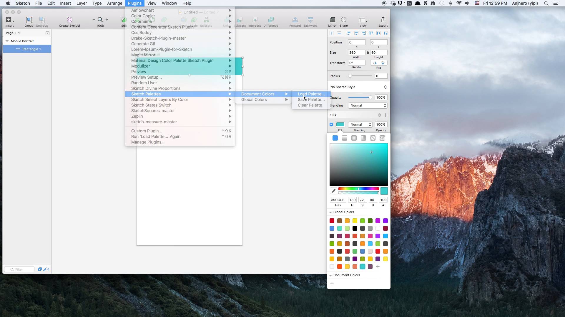 1920x1080 Sketch Palette Plugin For Sketch App - Sketch Color Palette