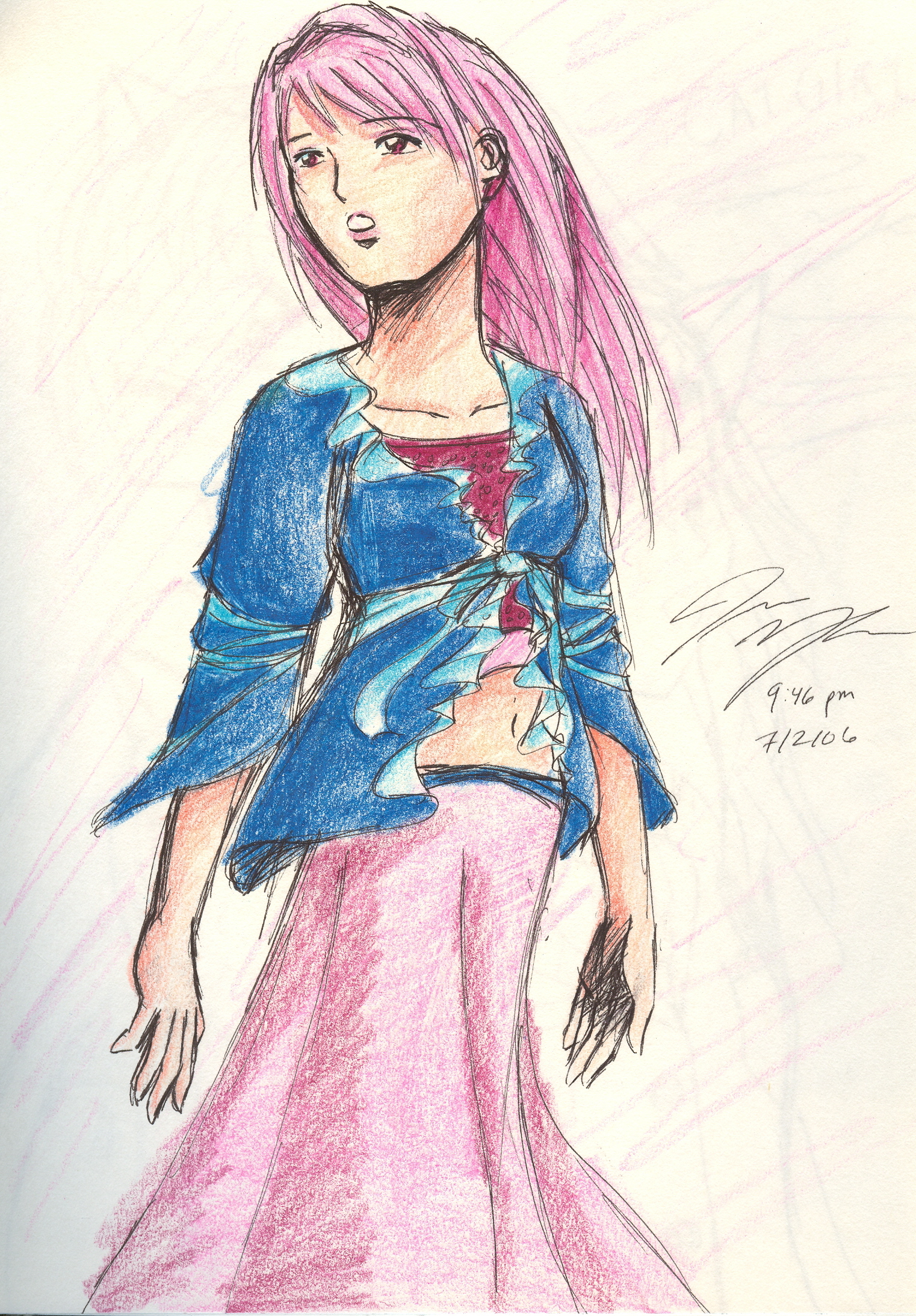 1522x2187 Pencilcolour Sketch Pencil Colour Sketch Colored Pencil - Sketch Colour