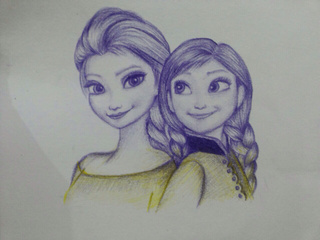 320x240 Quick Colour Pencil Sketch ) Follow My Instagram @naomi Limm For - Sketch Colour