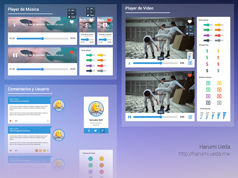 800x600 Ui Media Kit Sketch Freebie - Sketch Comments