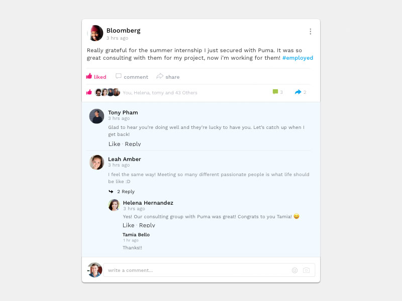 800x600 Web Comments Box Sketch Freebie - Sketch Comments