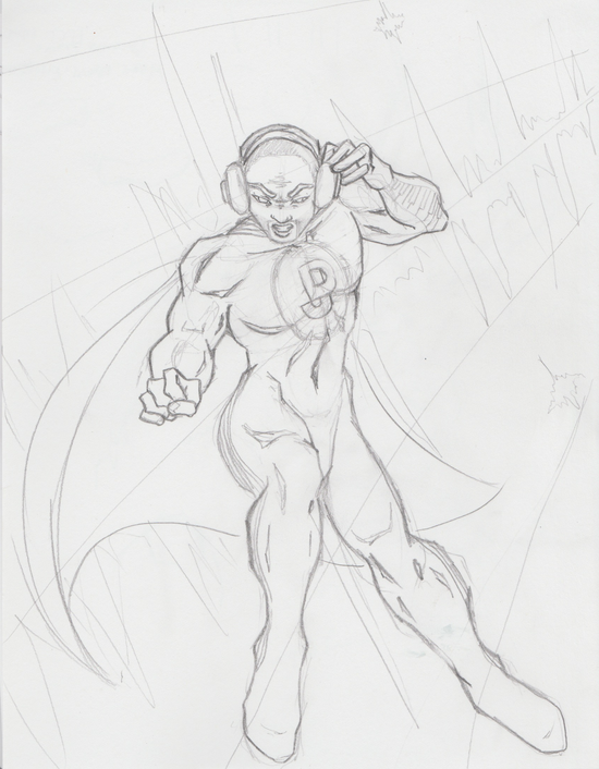 550x706 Commission The Artist Maxine November - Sketch Commission