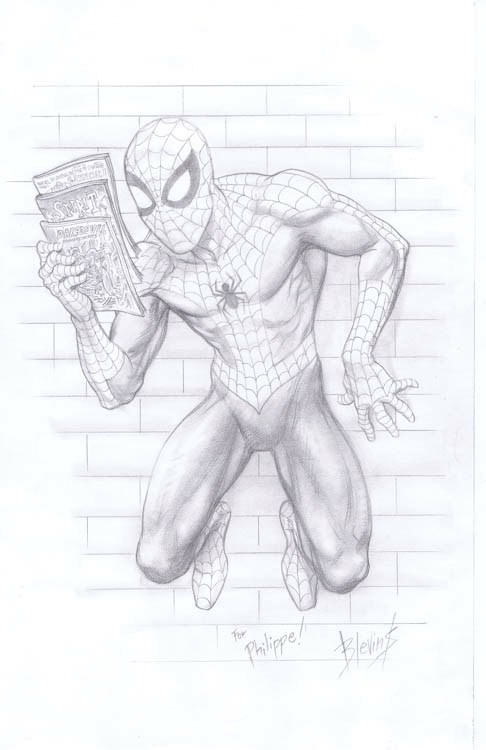 486x750 Pencil Sketch Commission Bret Blevins - Sketch Commission