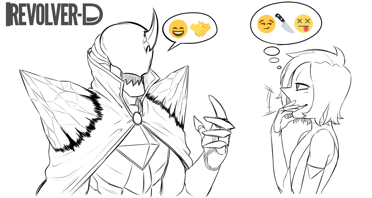 1280x683 R D Do Stuff A Sketch Commission, Black Diamond Meets Black - Sketch Commission