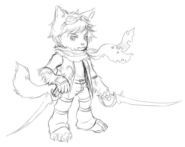 600x478 Sketch Commission Example By Arvalis - Sketch Commission