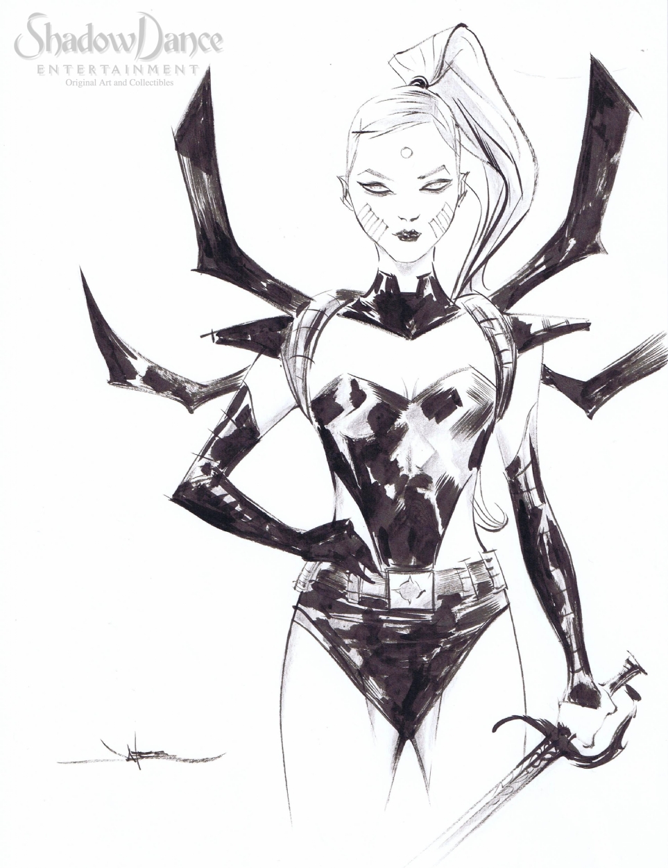 963x1250 Zealot From Wildcats Sketch Commission By Jae Lee - Sketch Commission