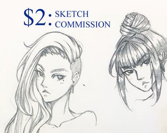 Sketch Commission at PaintingValley.com | Explore collection of Sketch ...