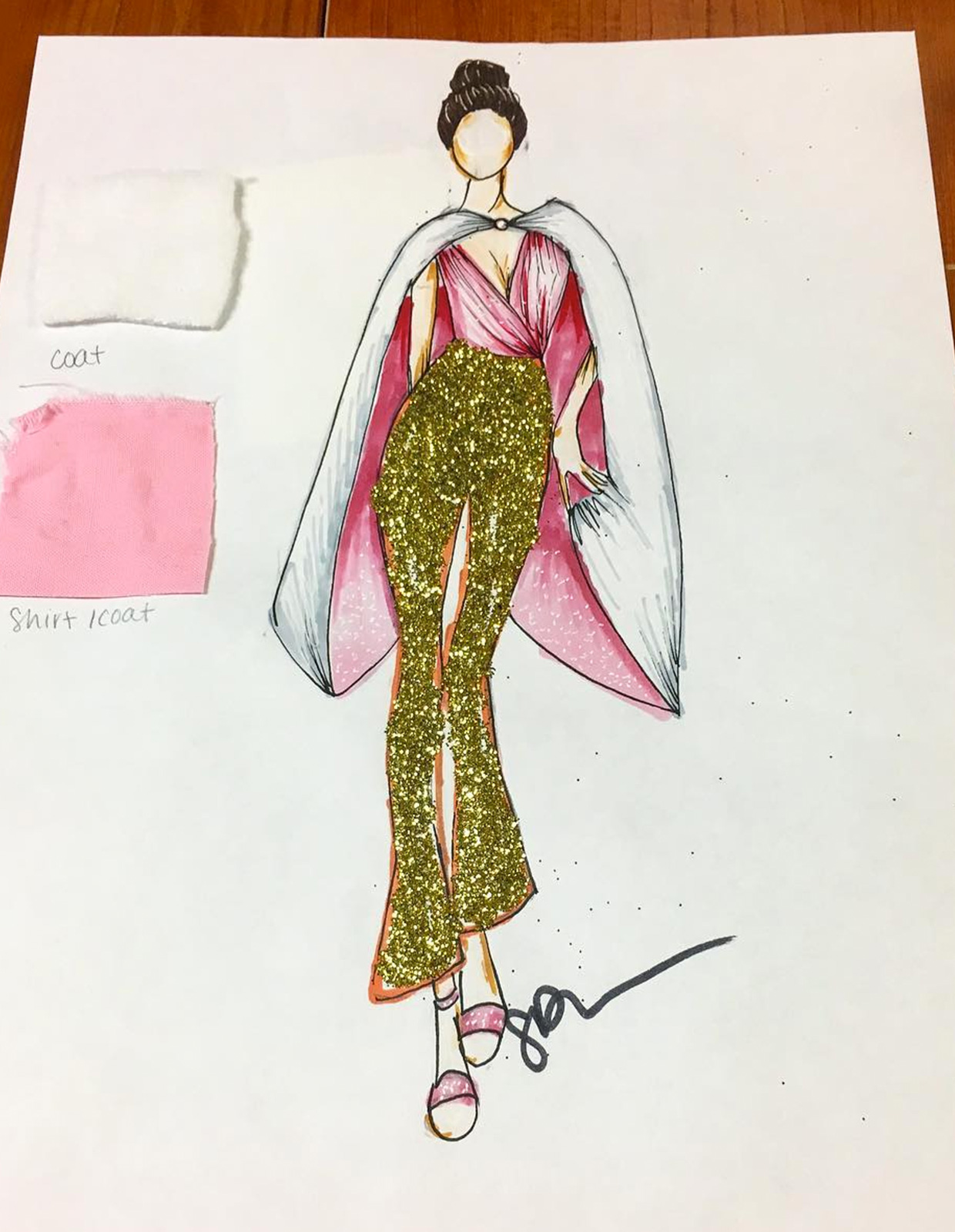 1240x1600 January 2018 Sketch Contest Winner Fidm - Sketch Contest