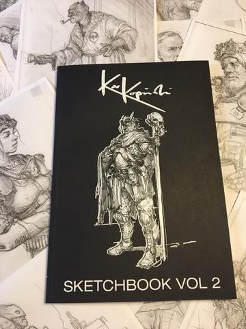 360x480 Sketchbook Volume 2 Signed Copy And Includes Full - Sketch Copy