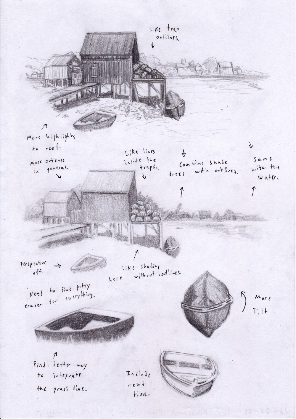 1000x1414 First Sketch From A Course In Pencil Sketching - Sketch Course