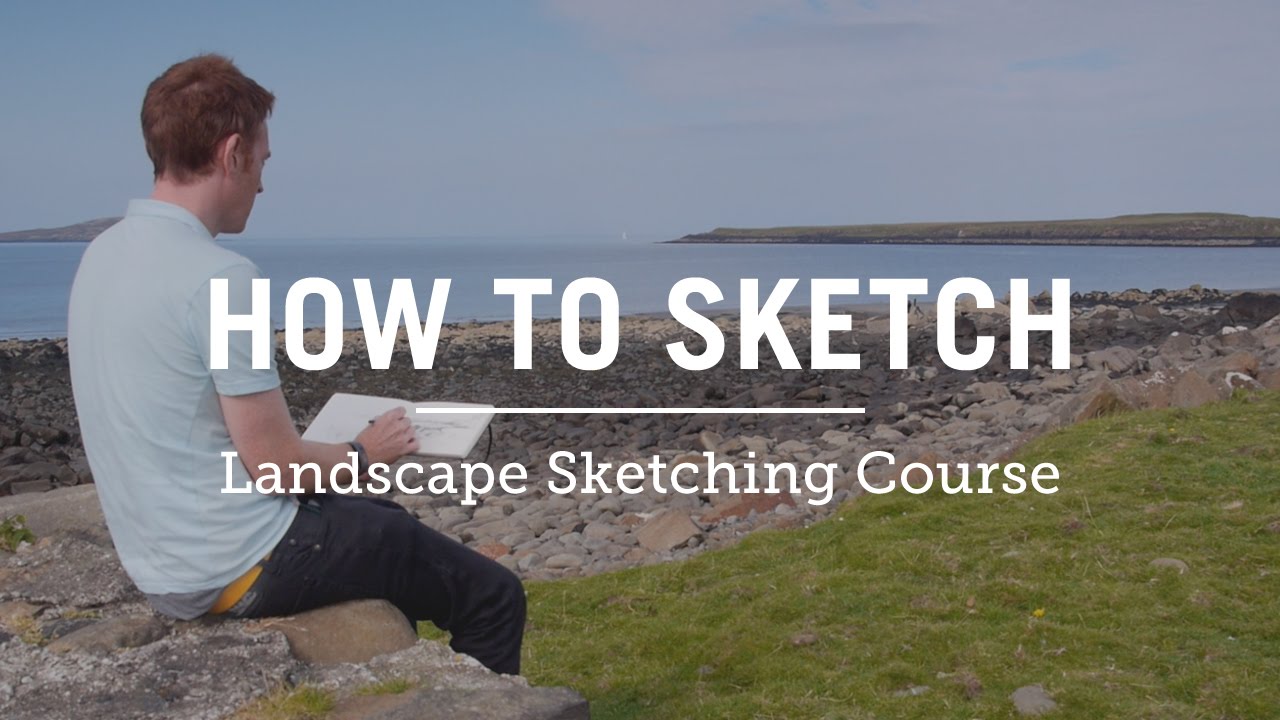 1280x720 How To Sketch The Landscape Course - Sketch Course