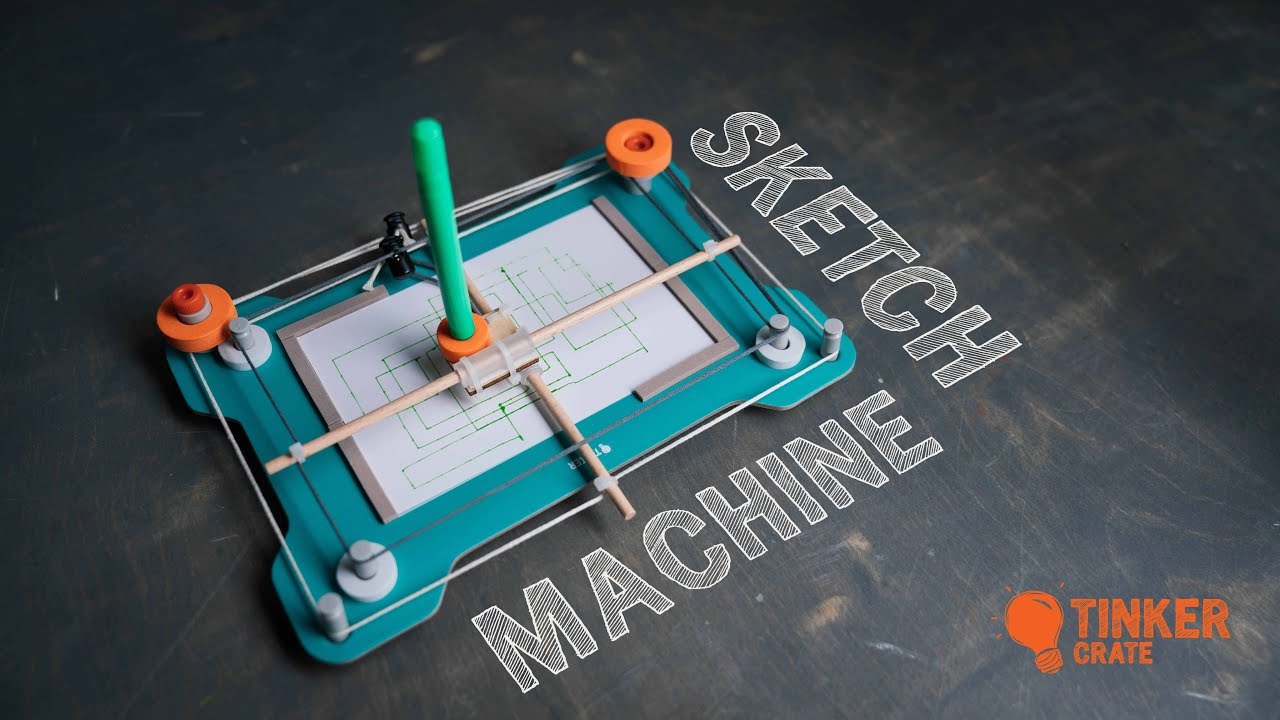 1280x720 Make A Sketch Machine - Sketch Crate