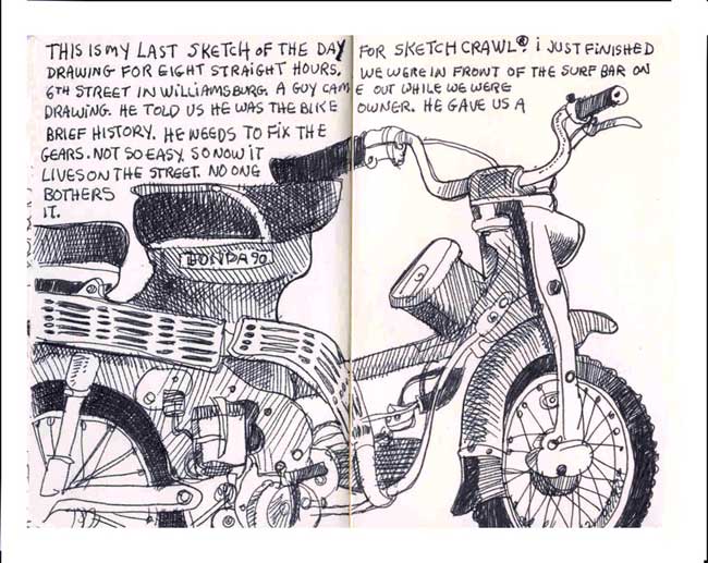 650x517 Sketchcrawl Survivor Danny Gregory - Sketch Crawl