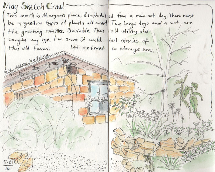 707x567 Urban Sketchers Midwest Lawrence Sketchcrawl - Sketch Crawl